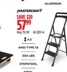 Canadian Tire MASTERCRAFT Ladder Plank offer