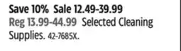 Canadian Tire Swiffer Selected Cleaning Supplies offer