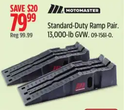 Canadian Tire MotoMaster Standard-Duty Ramp Pair offer