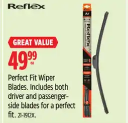 Canadian Tire Reflex Perfect Fit Wiper Blades offer