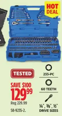 Canadian Tire General Use Socket Sets offer
