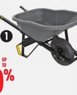 Canadian Tire Gorilla Heavy-Duty Poly or Steel Wheelbarrow offer
