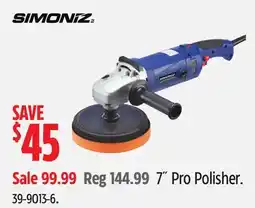 Canadian Tire SIMONIZ 7 Pro Polisher offer