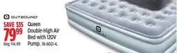 Canadian Tire OUTBOUND Queen Double-High Air Bed with 120V Pump offer