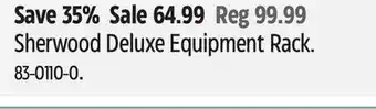 Canadian Tire Sherwood Deluxe Equipment Rack offer