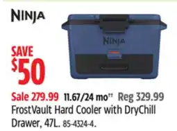 Canadian Tire FrostVault Hard Cooler with DryChill Drawer, 47L offer