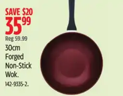 Canadian Tire PADERNO 30cm Forged Non-Stick Wok offer