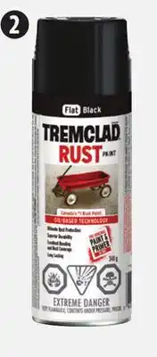 Canadian Tire Tremclad Aerosol Rust Paint offer
