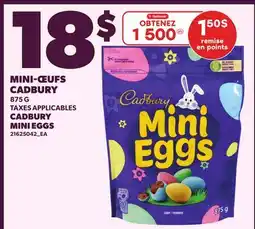 Provigo MINI-ŒUFS CADBURY offer