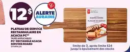 Provigo PLATEAU DE SERVICE RECTANGULAIRE EN ACACIA PC offer