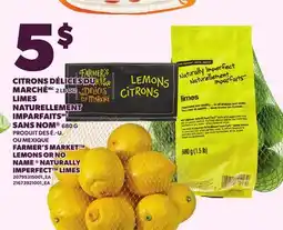 Provigo CITRONS DÉLICES DU MARCHÉ, 2 LB OU LIMES NATURELLEMENT IMPARFAITS SANS NOM offer