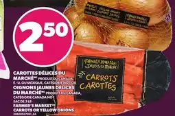 Provigo CAROTTES DÉLICES DU MARCHÉ , DU MARCHÉ offer