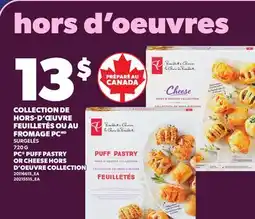 Provigo COLLECTION DE HORS-D'ŒUVRE FEUILLETÉS OU AU FROMAGE PC offer