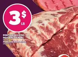 Provigo PORK SIDE RIB PORTION offer
