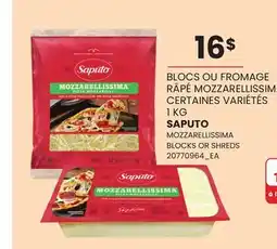 Provigo BLOCS OU FROMAGE RÂPÉ MOZZARELLISSIMA offer