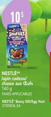 Provigo NESTLÉ BUNNY GIFT/EGG HUNT offer