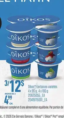 Provigo OIKOS 4 x 95 g , 4 x 100 g offer
