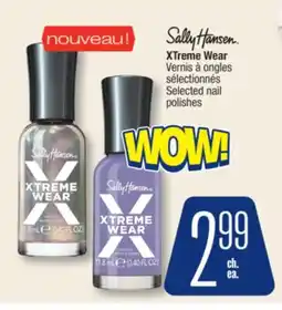 Jean Coutu SALLY HANSEN XTreme Wear Selected nail polishes offer