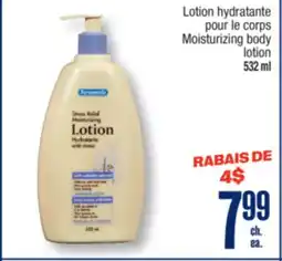 Jean Coutu PERSONNELLE Moisturizing body lotion offer