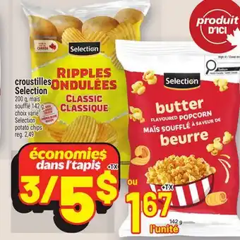 Metro CROUSTILLES SELECTION | SELECTION POTATO CHIPS offer