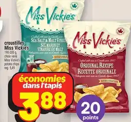 Metro CROUSTILLES MISS VICKIE'S | MISS VICKIE'S POTATO CHIPS offer
