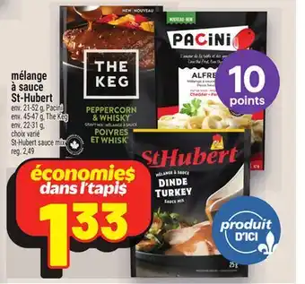 Metro MÉLANGE À SAUCE ST-HUBERT | ST-HUBERT SAUCE MIX offer