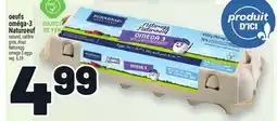 Metro OEUFS OMÉGA-3 NATUROEUF | NATUREGG OMEGA-3 EGGS offer