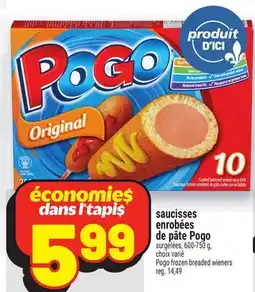 Metro SAUCISSES ENROBÉES DE PÂTE POGO | POGO FROZEN BREADED WIENERS offer
