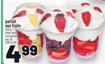 Metro PARFAIT AUX FRUITS | FRUIT PARFAIT offer