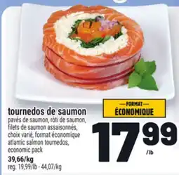 Metro TOURNEDOS DE SAUMON | ATLANTIC SALMON TOURNEDOS offer