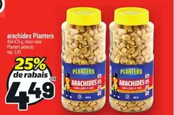 Metro ARACHIDES PLANTERS | PLANTERS PEANUTS offer