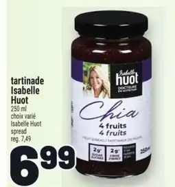 Metro TARTINADE ISABELLE HUOT | ISABELLE HUOT SPREAD offer