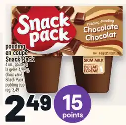 Metro POUDING EN COUPE SNACK PACK | SNACK PACK PUDDING CUP offer