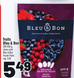Metro FRUITS BLEU & BON | BLEU & BON FROZEN FRUITS offer