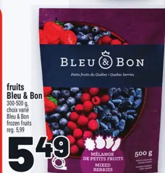 Metro FRUITS BLEU & BON | BLEU & BON FROZEN FRUITS offer