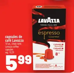 Metro CAPSULES DE CAFÉ LAVAZZA | LAVAZZA COFFEE CAPSULES offer