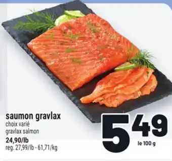 Metro SAUMON GRAVLAX | GRAVLAX SALMON offer