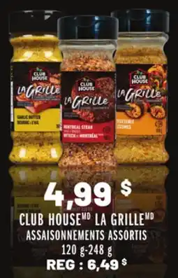 Metro CLUB HOUSE LA GRILLE ASSAISONNEMENTS ASSORTIS offer