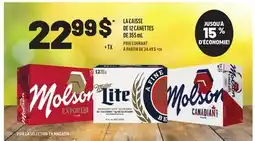 Metro LA CAISSE DE 12 CANETTES DE offer