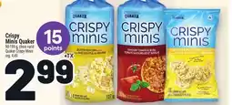 Metro CRISPYMINIS QUAKER | QUAKER CRISPYMINIS offer