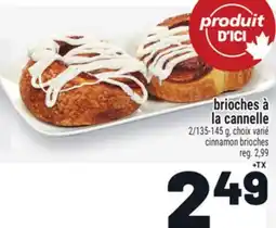 Metro BRIOCHES À LA CANNELLE | CINNAMON BRIOCHES offer
