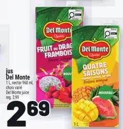 Metro JUS DEL MONTE | DEL MONTE JUICE offer