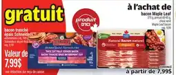 Metro À L'ACHAT DE BACON MAPLE LEAF | MAPLE LEAF BACON offer