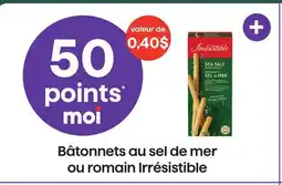 Metro BÂTONNETS AU SEL DE MER OU ROMAIN IRRÉSISTIBLE offer