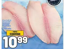 Metro FILETS DE TILAPIA CHARNUS FRAIS | FRESH MEATY TILAPIA FILLETS offer
