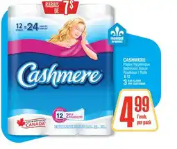 Jean Coutu CASHMERE Bathroom tissue offer