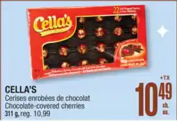Jean Coutu CELLA'S Chocolate-covered cherries offer