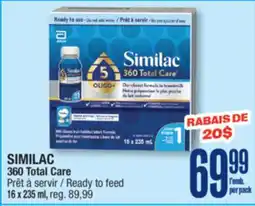 Jean Coutu SIMILAC 360 Total Care Ready to feed offer
