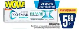 Jean Coutu SENSODYNE Selected toothpastes and toothbrushes offer