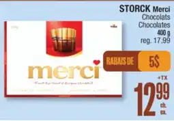 Jean Coutu STORCK Merci Chocolats offer